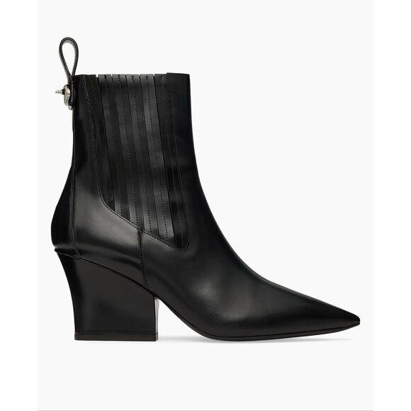 Valentino Garavani VLogo 75MM Lockette Beatle in Brushed Calfskin Boots - Picture 2 of 13